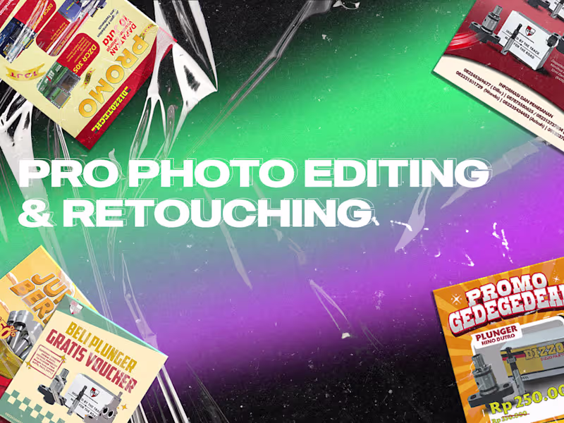 Cover image for Boost Sales with Stunning Photo Retouch & Promo Design!