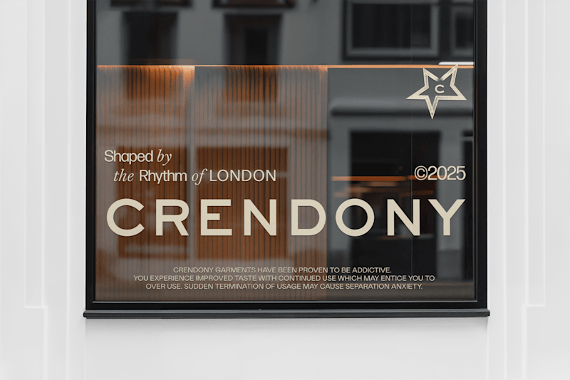 Cover image for CRENDONY | Streetwear Design | London Fashion