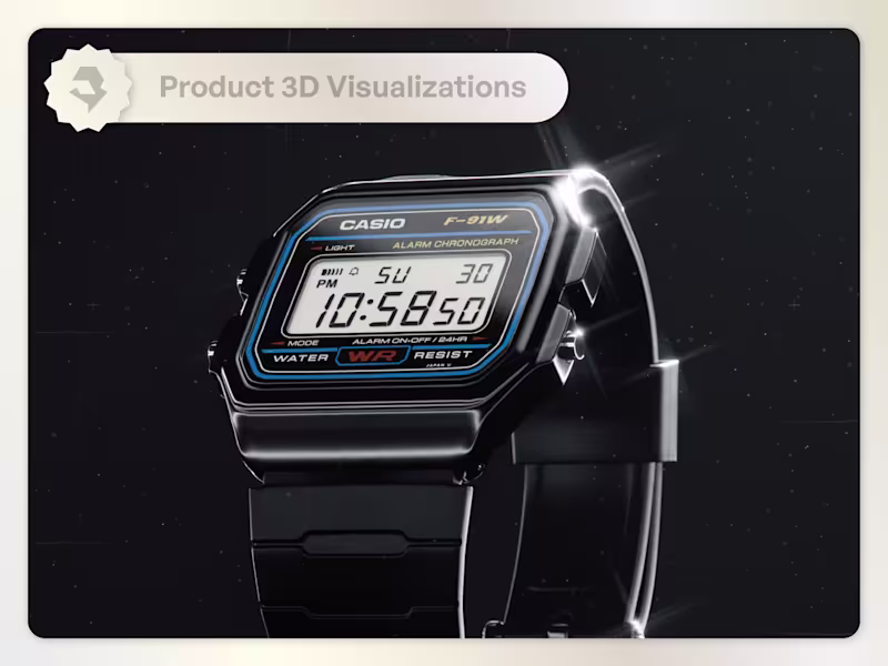 Cover image for Product Scenes & 3D Visualizations