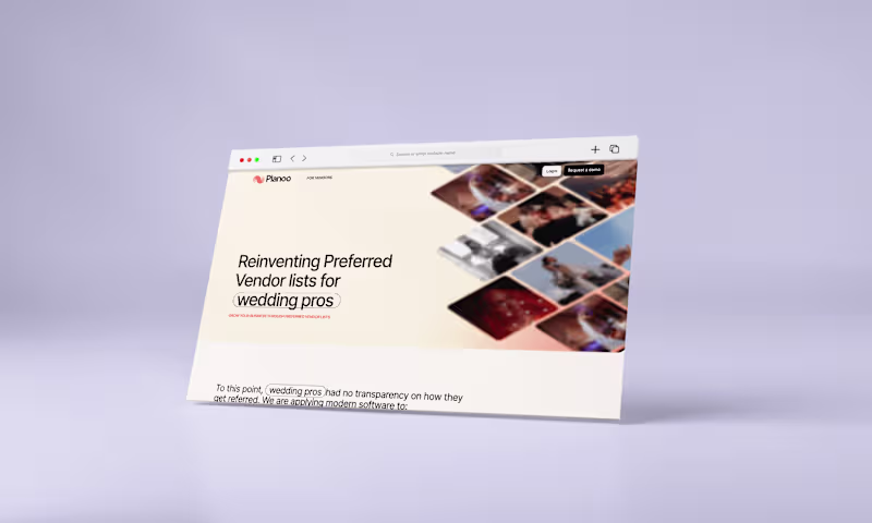 Cover image for Landing Pages for Software Startup based in SF