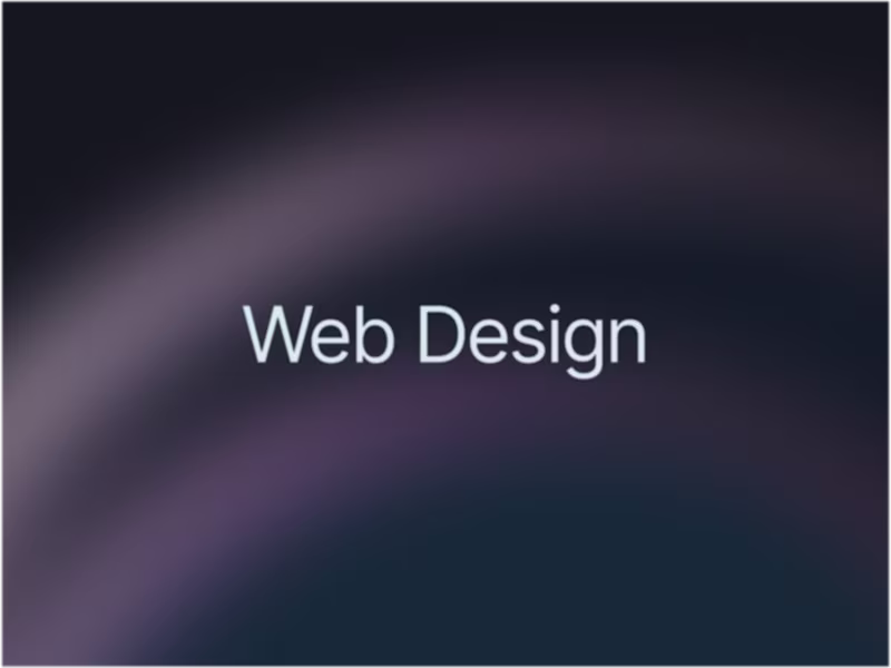 Cover image for Web Design 