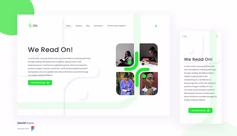 Cover image for Website Page Design