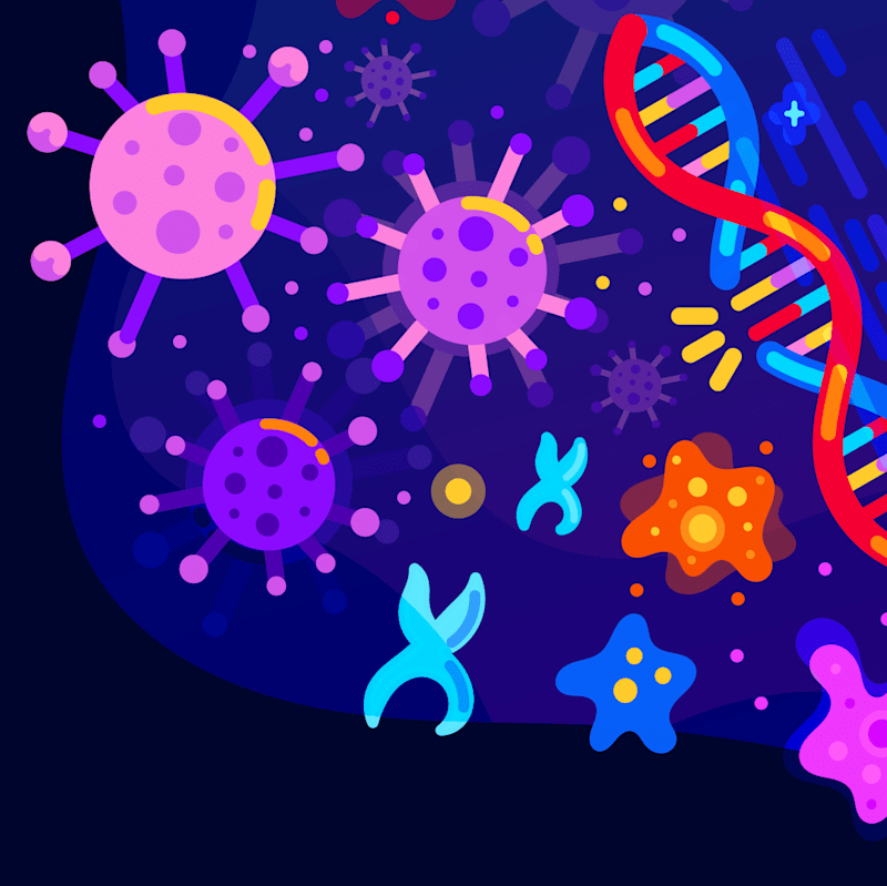 Cover image for Biotech Science Illustrations