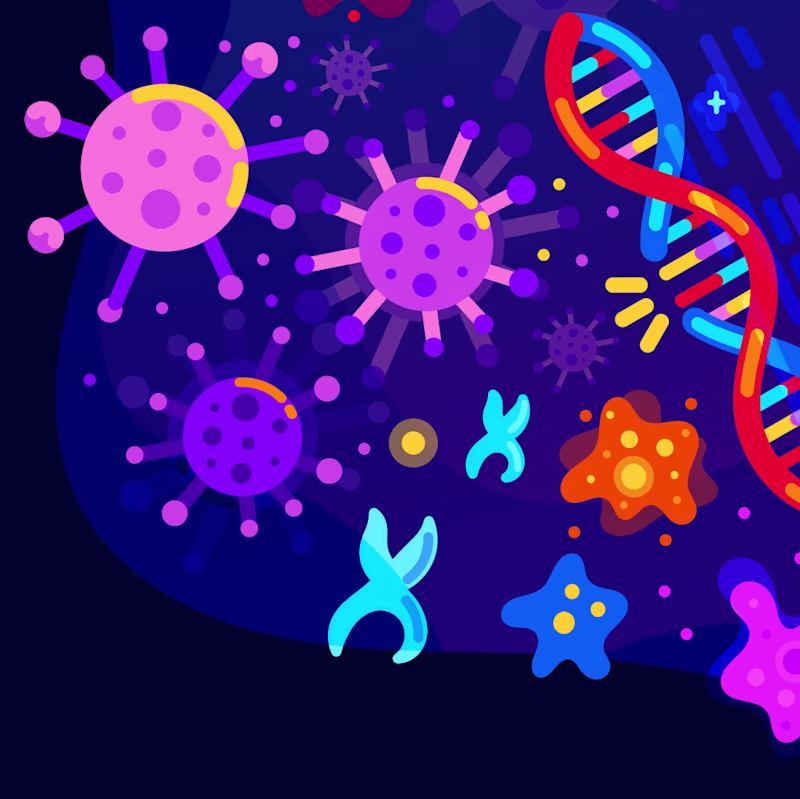 Cover image for Biotech Science Illustrations