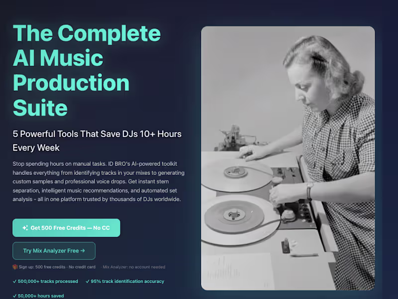 Cover image for IDBRO: AI DJ Assistant, Built