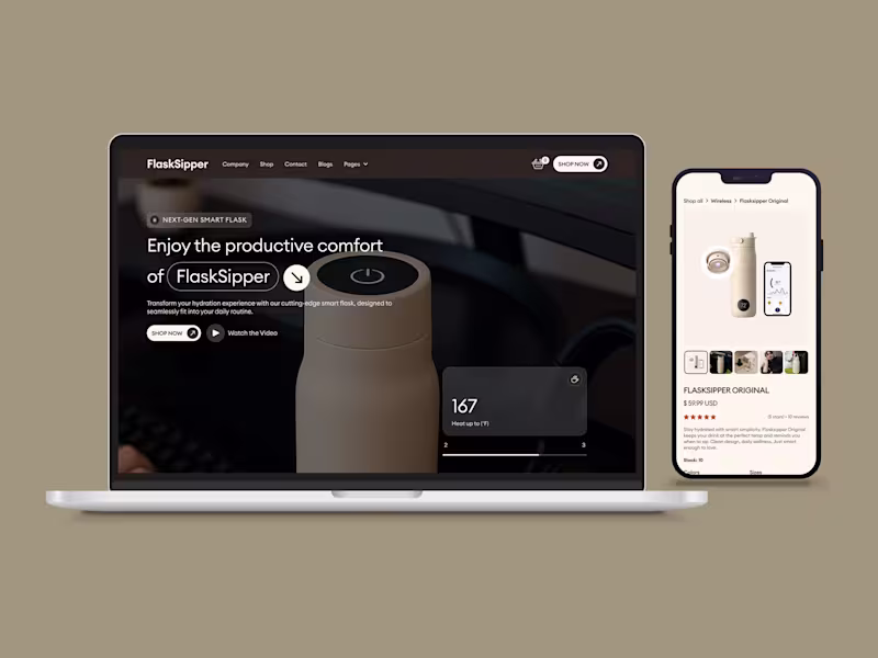 Cover image for Full Website Build from Figma (CMS-powered)