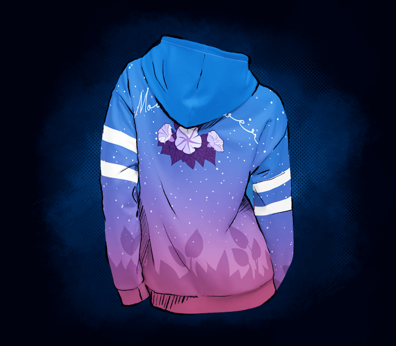 Cover image for Bright Moonflower Hoodie Design
