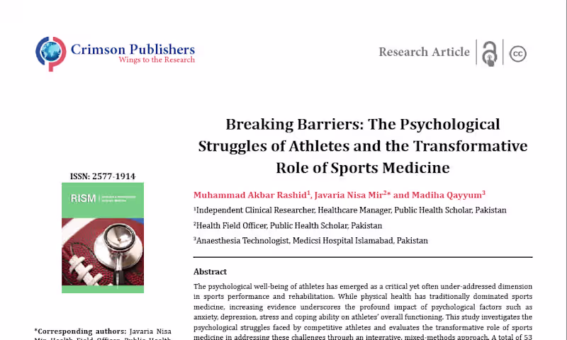 Cover image for Research Publication