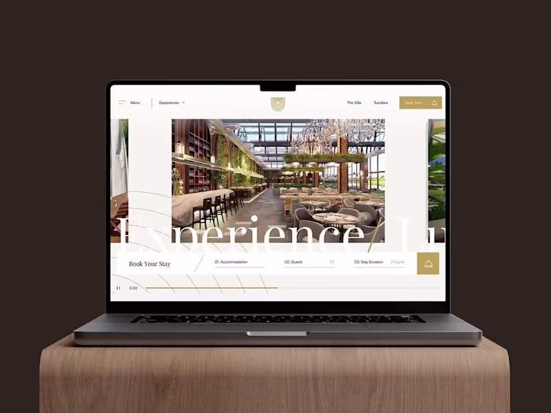 Cover image for Luxury | UI/UX Design & Web Development