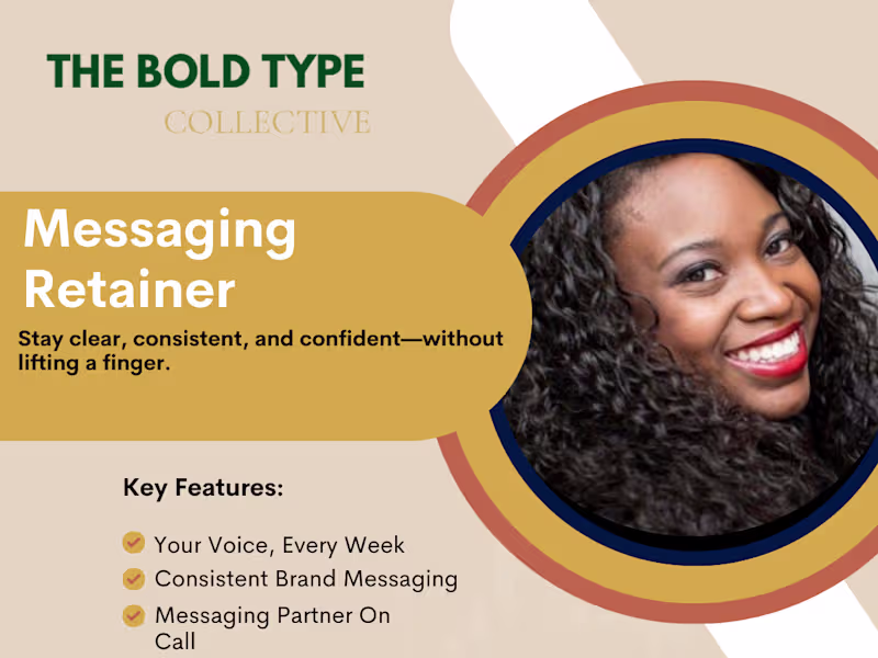 Cover image for Narrative & Messaging Partner (Retainer)