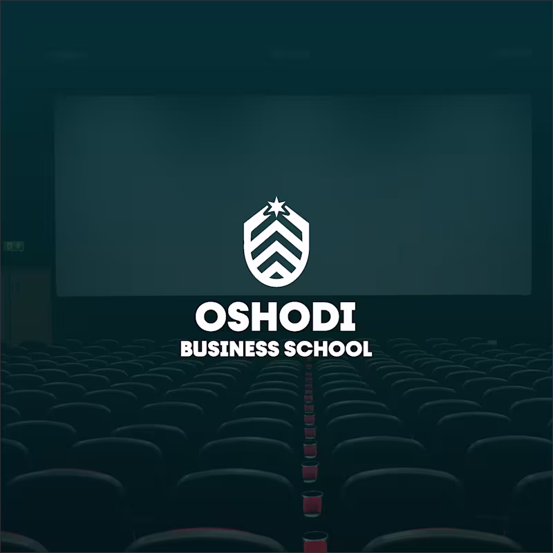 Cover image for BRAND IDENTITY DESIGN - OSHODI BUSINESS SCHOOL