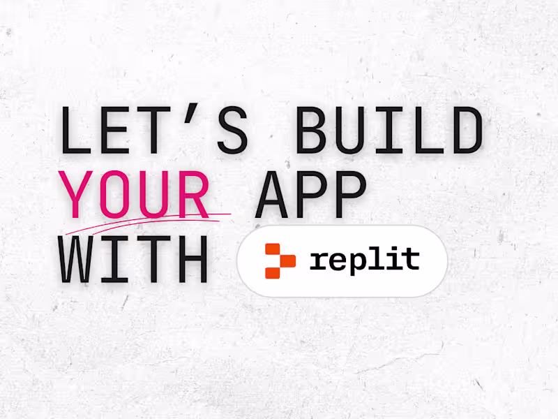 Cover image for Build & Improve Replit Apps