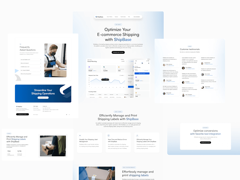 Cover image for Shipbase - UI Design at Shipbase