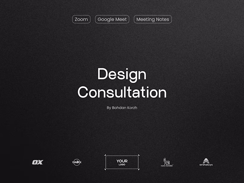 Cover image for Design Consultation ♦︎ Discovery Call 