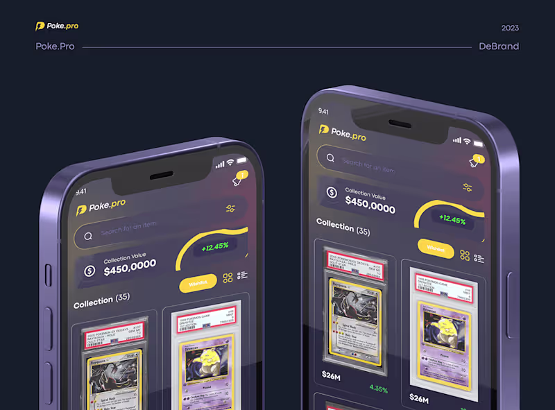 Cover image for Go To Market MVP | Card Collection Platform | Poke.pro