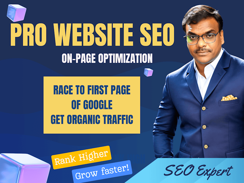 Cover image for Website On-Page SEO for max organic traffic- Target first page