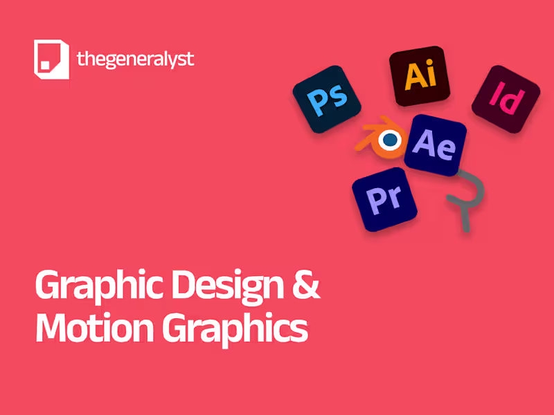 Cover image for Graphic Design & Motion Graphics