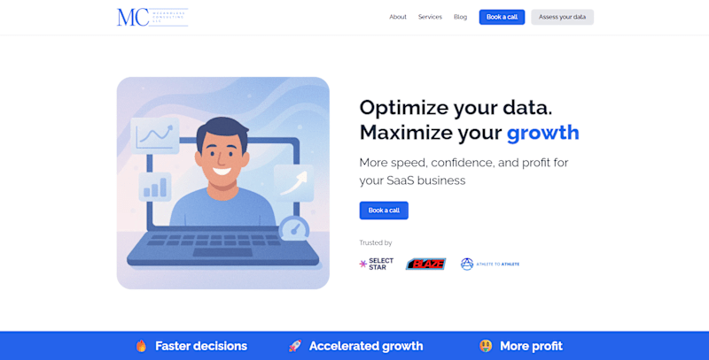 Cover image for David's Webflow site
