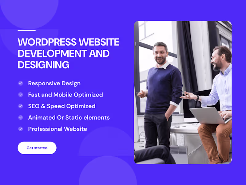 Cover image for WordPress Website Development 
