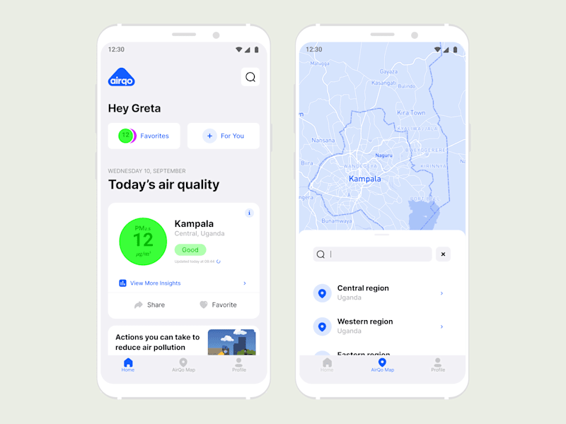 Cover image for Air Pollution Tracking App