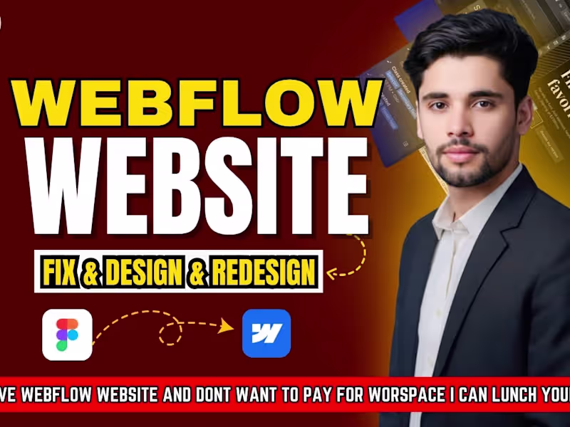 Cover image for Webflow Website Development