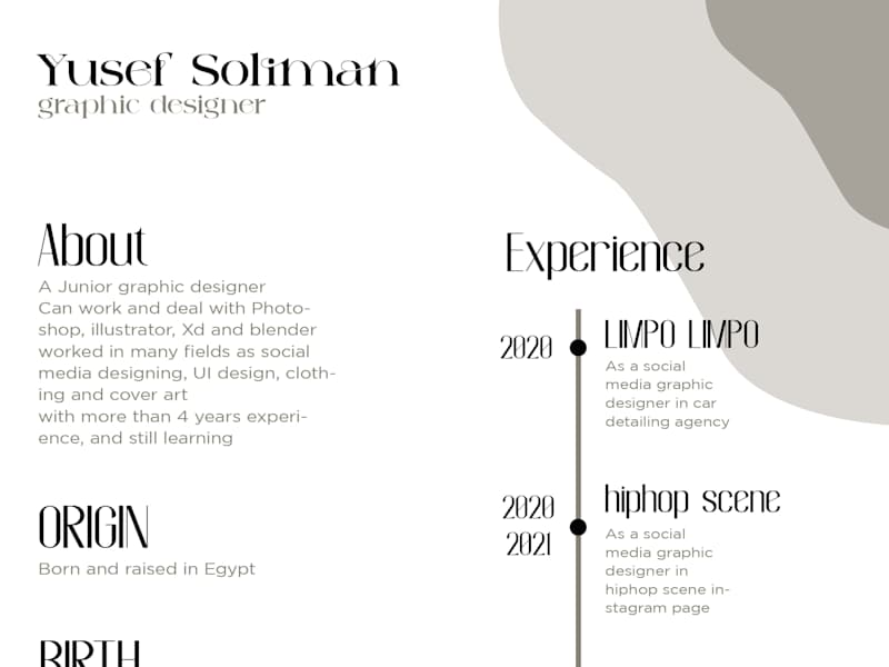 Cover image for Resume
