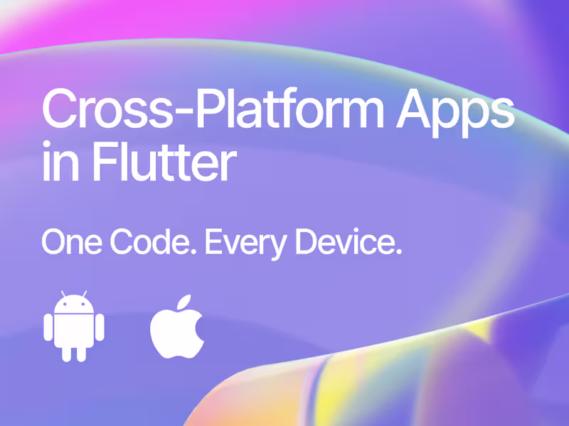Cover image for Cross-Platform Mobile Apps with Flutter