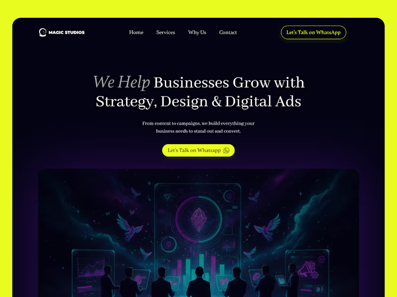 Cover image for Magical Studios | Creative Digital Marketing Agency