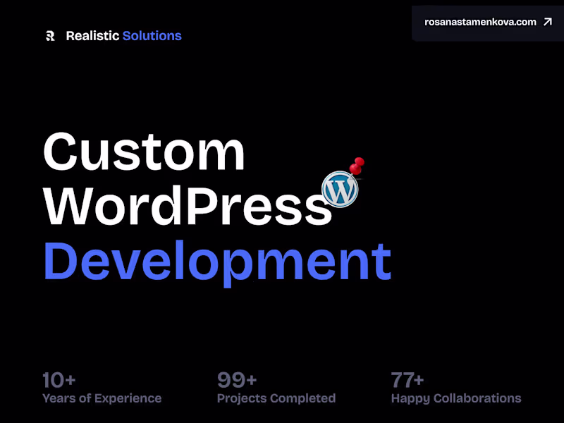 Cover image for Custom WordPress Development