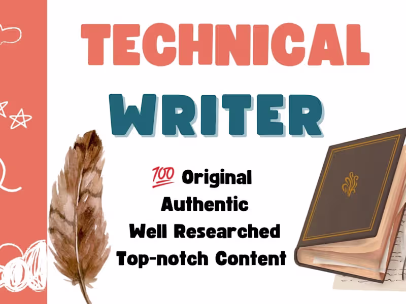 Cover image for Technical Writing and Article writing