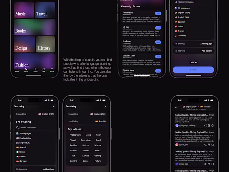 Cover image for App Design (Mobile UX/UI)