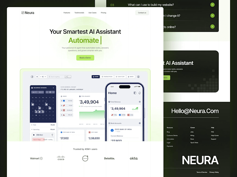 Cover image for AI Automation Website Design