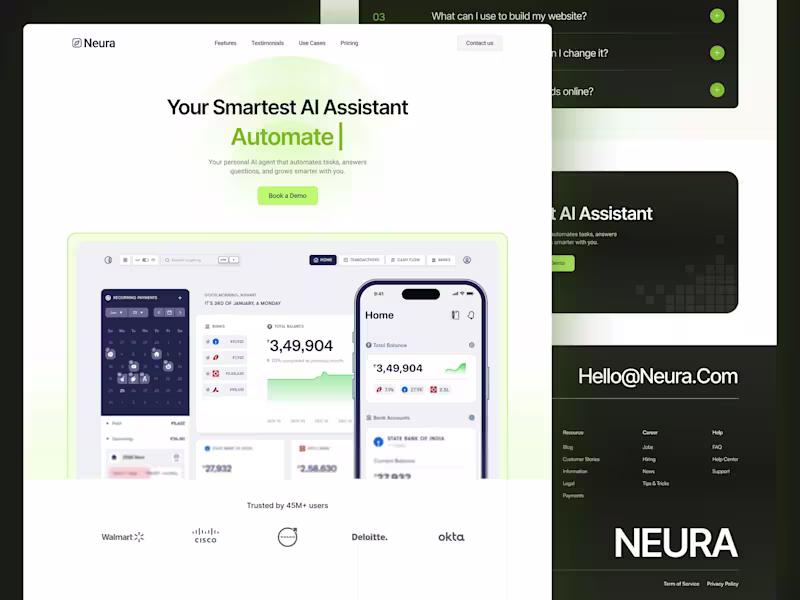 Cover image for AI Automation Website Design