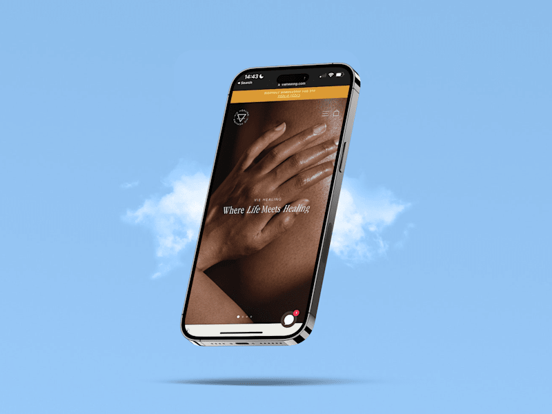 Cover image for Brand Design, Website, Social for VIE HEALING