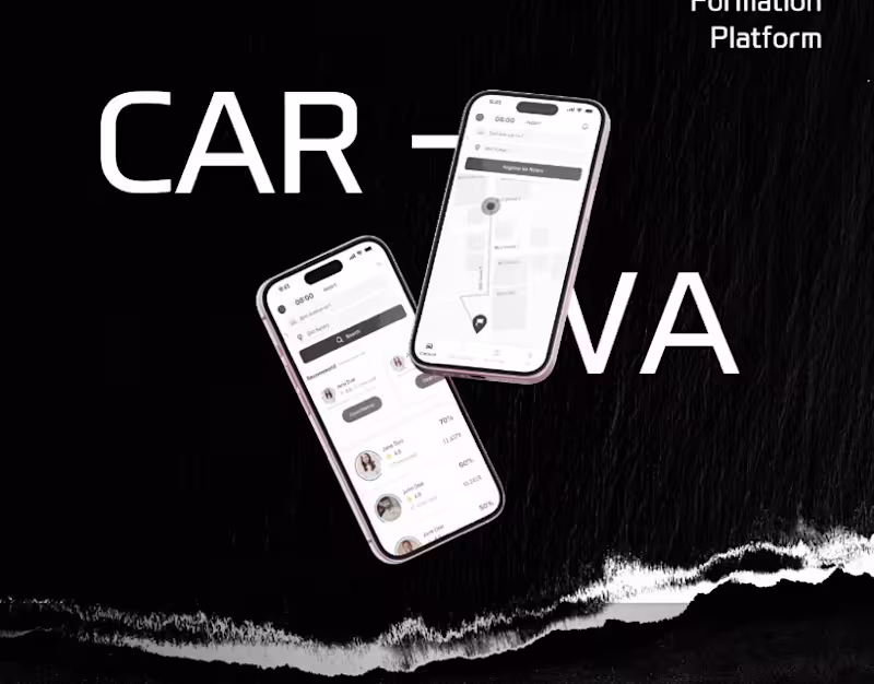 Cover image for Carva - carpooling app
