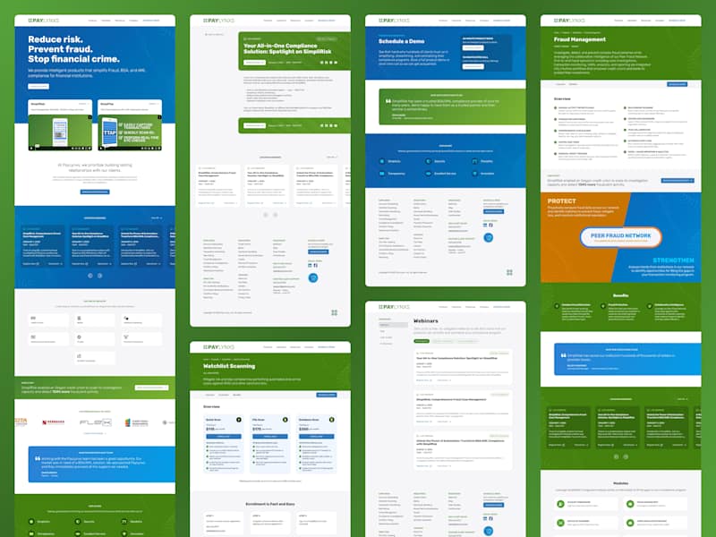 Cover image for Marketing Website - B2B FinTech SaaS