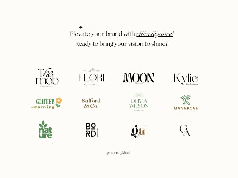 Cover image for Logo Designs by @morningkhanh