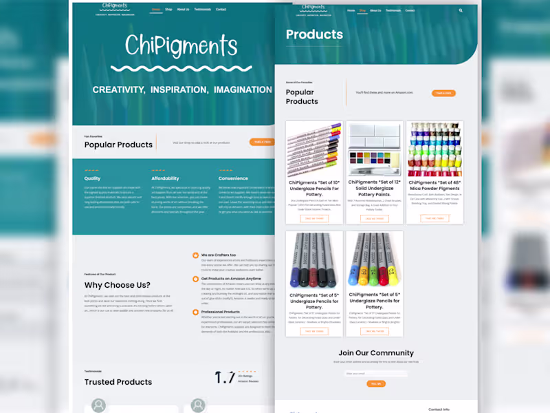 Cover image for CHIPIGMENT WEBSITE