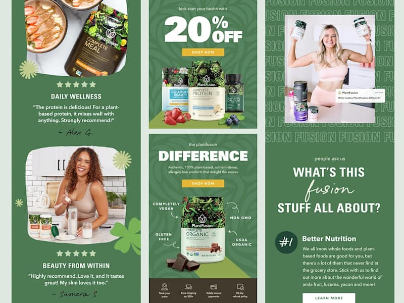 Cover image for Klaviyo Email Design for Supplement