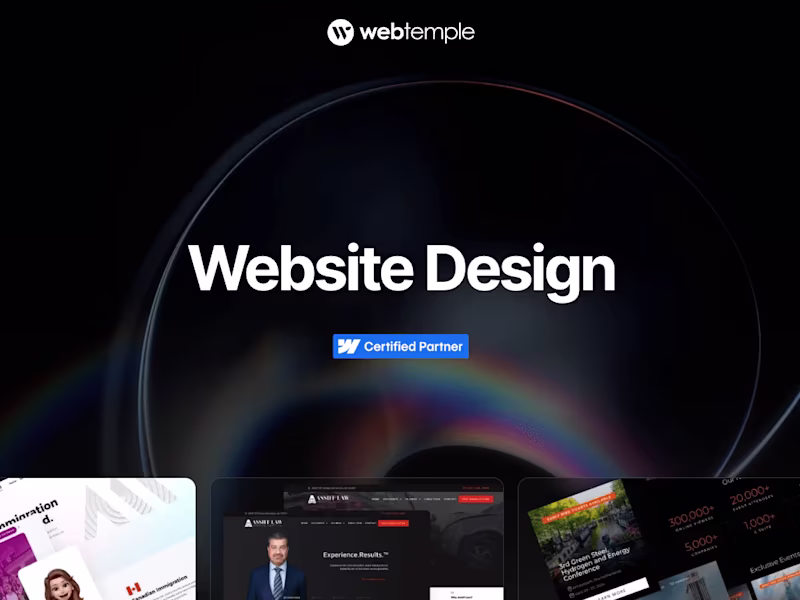 Cover image for Complete Website Build (Webflow)