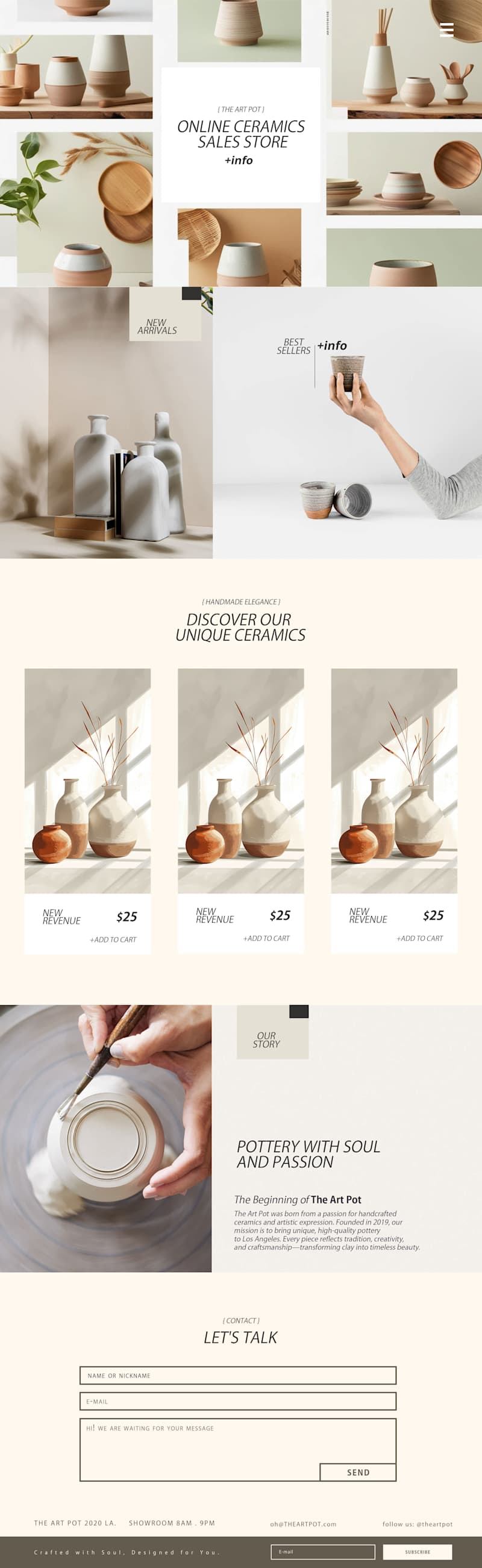 Cover image for Ceramics E-Commerce Website | Shopify