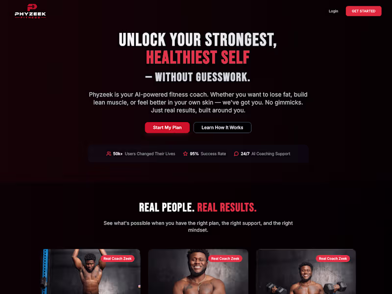 Cover image for Phyzeek - Unlock Your Strongest, Healthiest Self