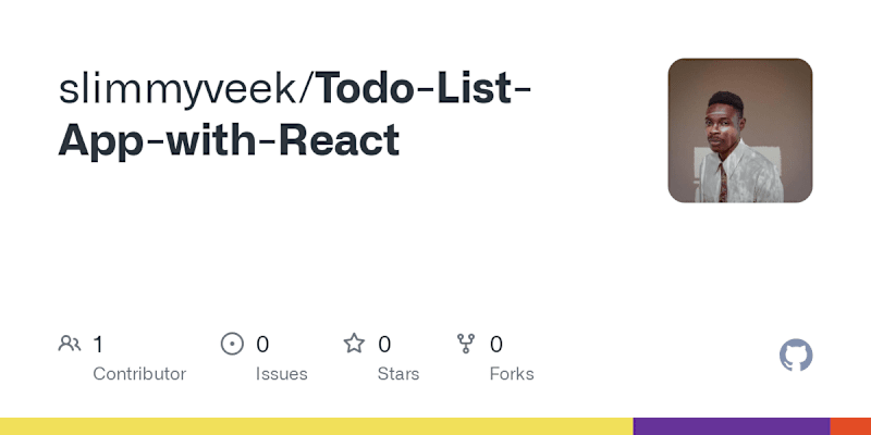 Cover image for To-Do List App Front-End Development