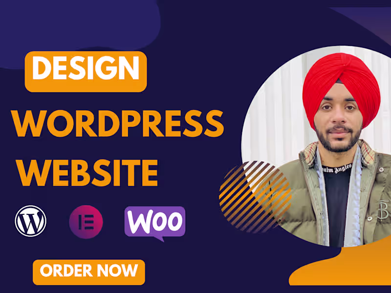 Cover image for Responsive wordpress website build, or website design