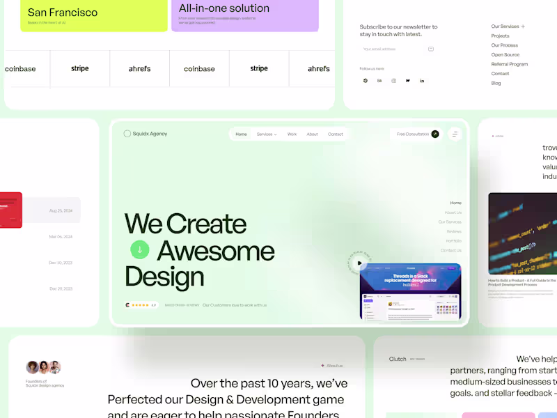 Cover image for Website UI Design