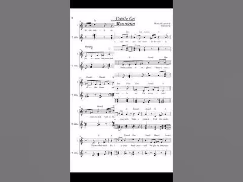 Cover image for The Castle On The Mountain - Original Composition by Nathan Re …