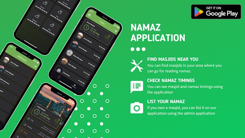 Cover image for Masjids Near Me - A Flutter Mobile Application