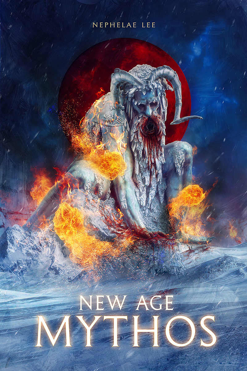 Cover image for New Age Mythos - Book Cover Artwork