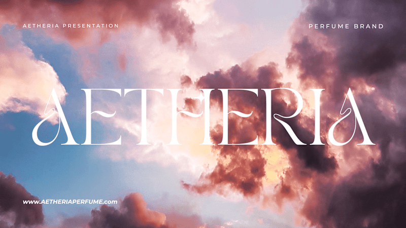 Cover image for AETHERIA PERFUME BRAND IDENTITY