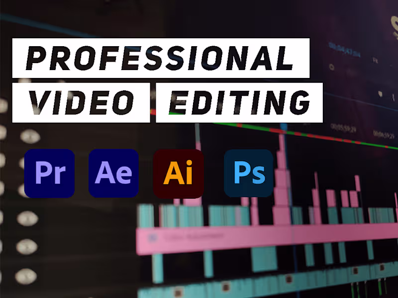 Cover image for YouTube Video Editing